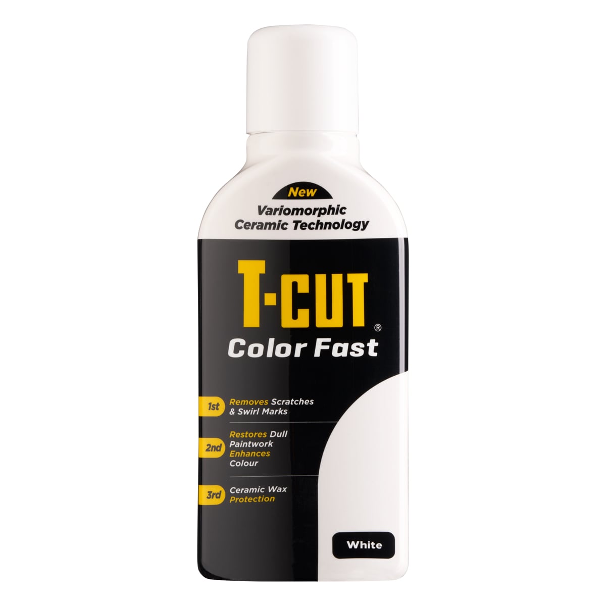 T‑Cut Color Fast Ceramic White